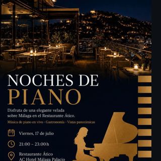 Noches de Piano en el Restaurante Ático
