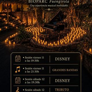 Conciertos a la Luz de las Velas en Bioparc